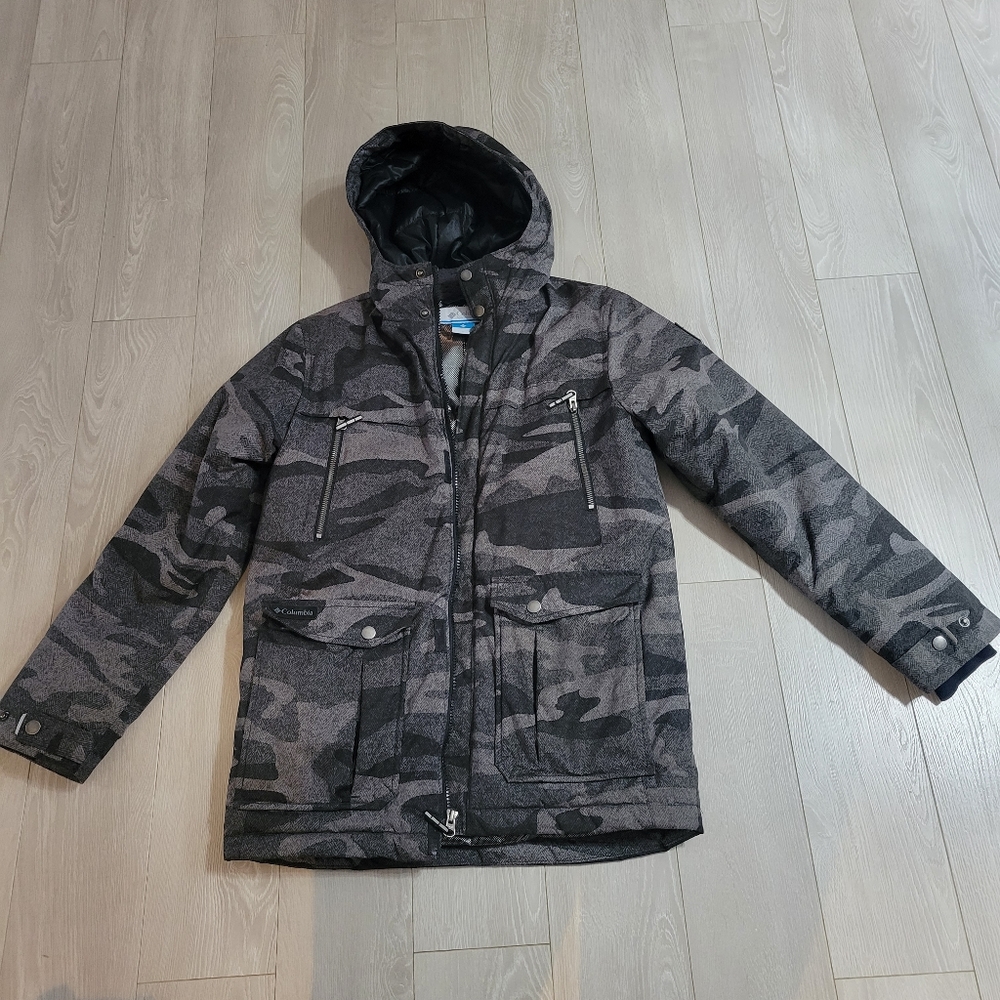 Columbia down jacket boys sz L